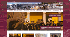 Desktop Screenshot of museociudadquito.gob.ec